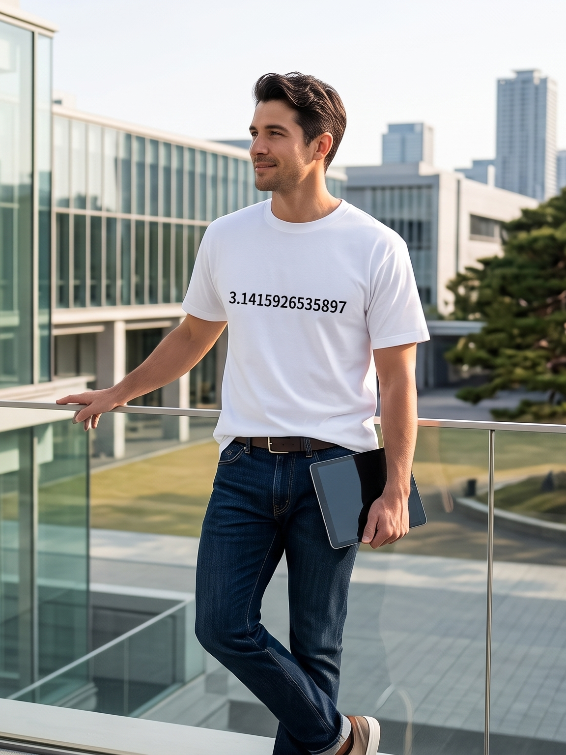 円周率Tシャツ