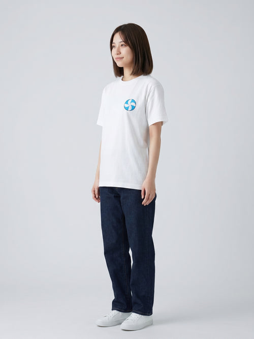爽やかワンポイントTシャツ